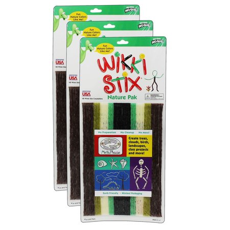 WIKKI STIX Wikki Stix®, Nature Colors, PK144 WKX802